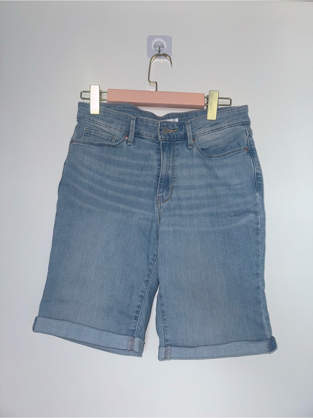 Signature by Levi Strauss Light Blue Denim Bermuda Shorts